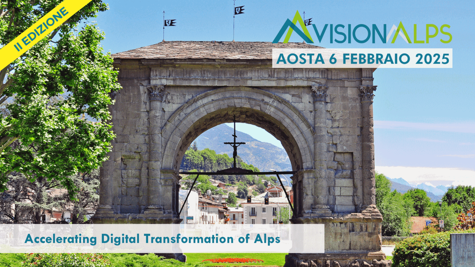 Il convegno sulle Alpi digitali ad Aosta, La conférence sur les Alpes numériques à Aoste (c) VisionAlps