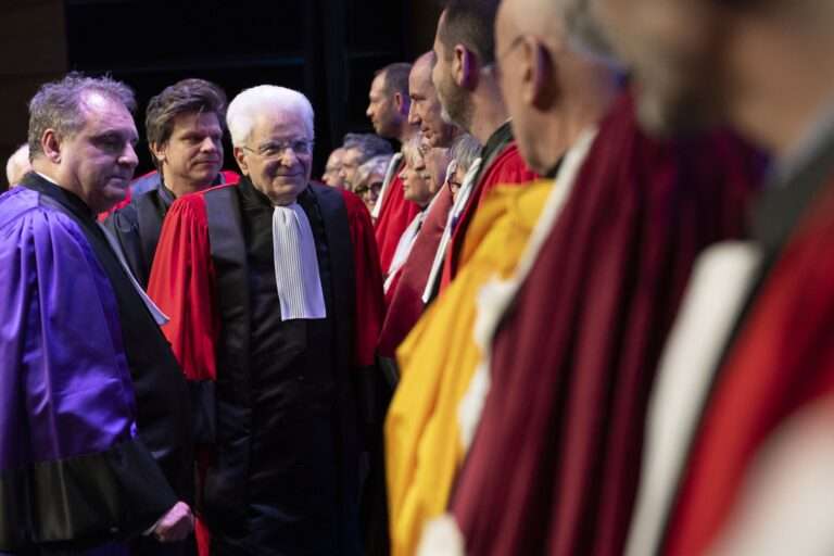 Il presidente Mattarella all'università di Marseille-Aix (c) Presidenza della Repubblica Ufficio stampa