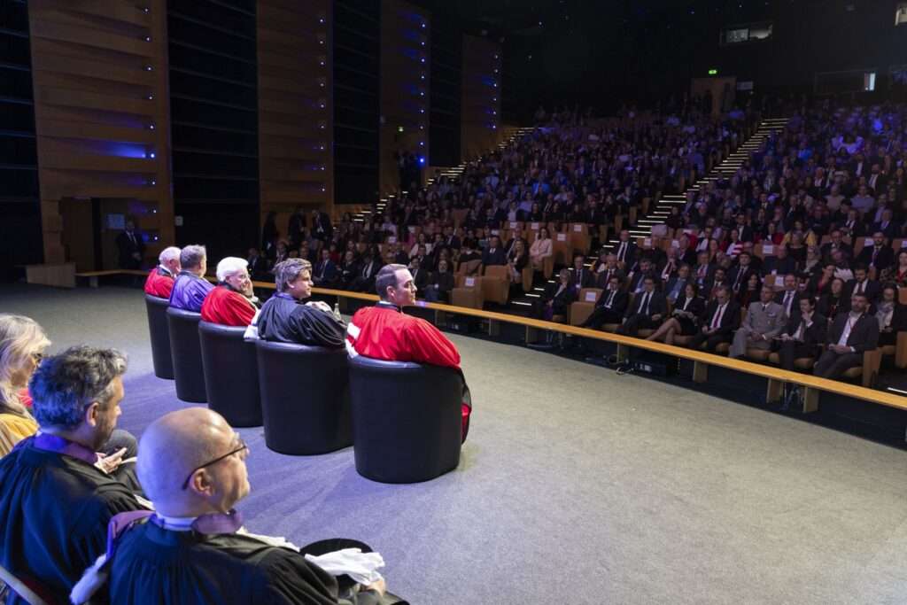 Un Momento Del 5 Febbraio 2025 All'università Di Marseille Aix (c) Presidenza Della Repubblica Ufficio Stampa