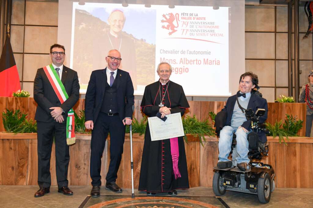 Une Moment De La Célébration (c) Région Autonome De La Vallée D'aoste Rey