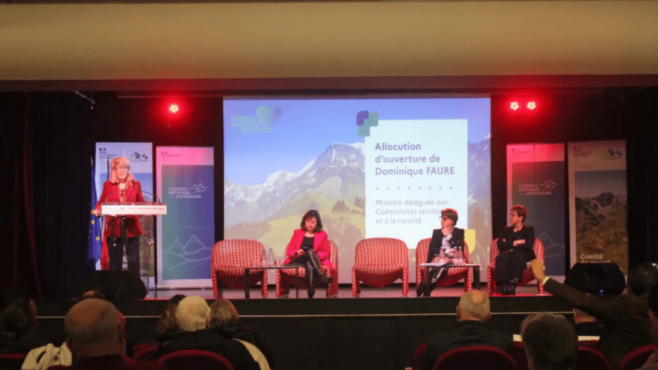 Conseil national de la montagne, réunion à Bagnères-de-Luchon dans les Pyrénées le 2 février 2023 (c) Agence national de la cohésion des territoires
