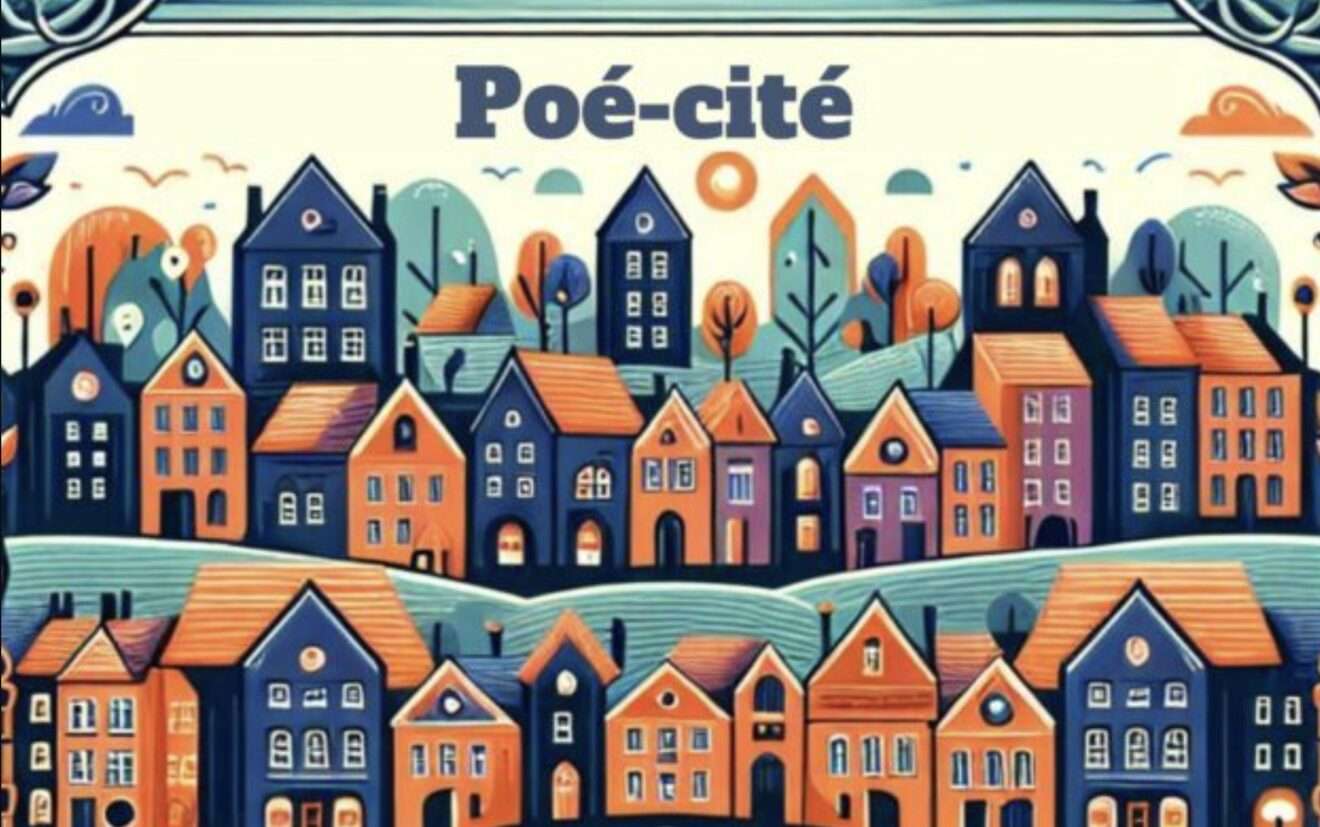 Poé-Cité, à Aoste pour les Journées de la Franphonie en 2025, un extrait de l'affiche