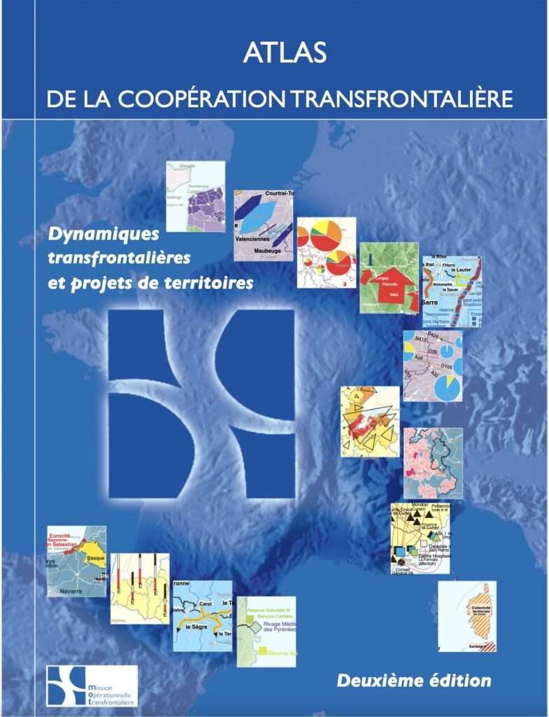 Atlas de la coopération transfrontalière, couverture édition 2007