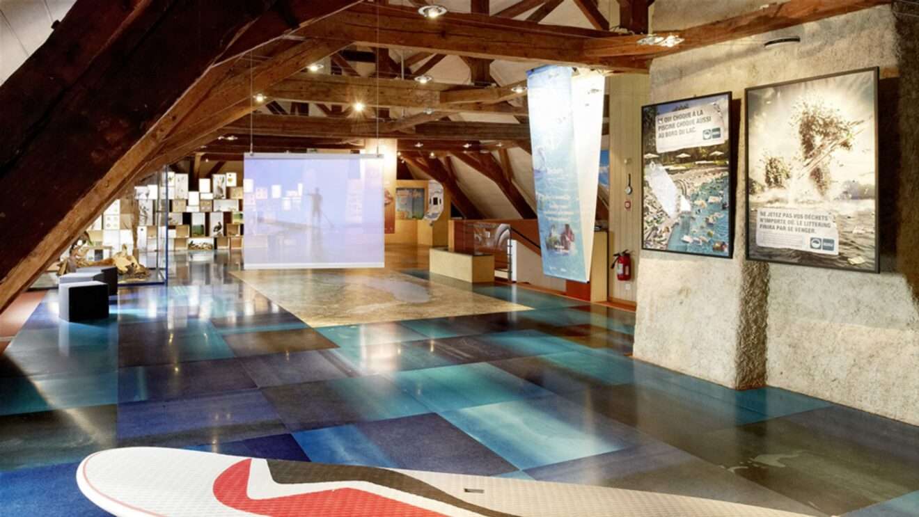Musée du Léman (c) CC BY 3_0 F. Bertin, Musée du Léman Wikimedia Commons