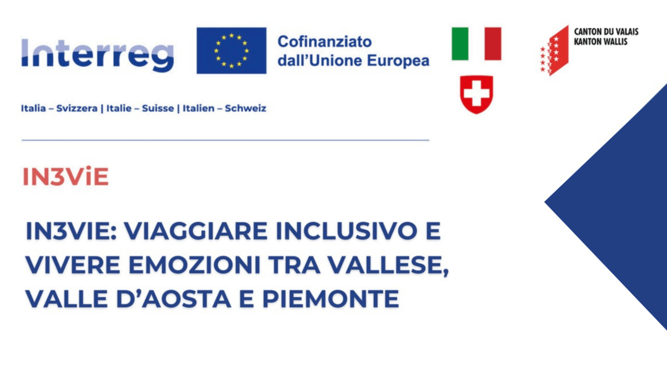 Locandina IN3VIE Turismo inclusivo Tourisme accessible