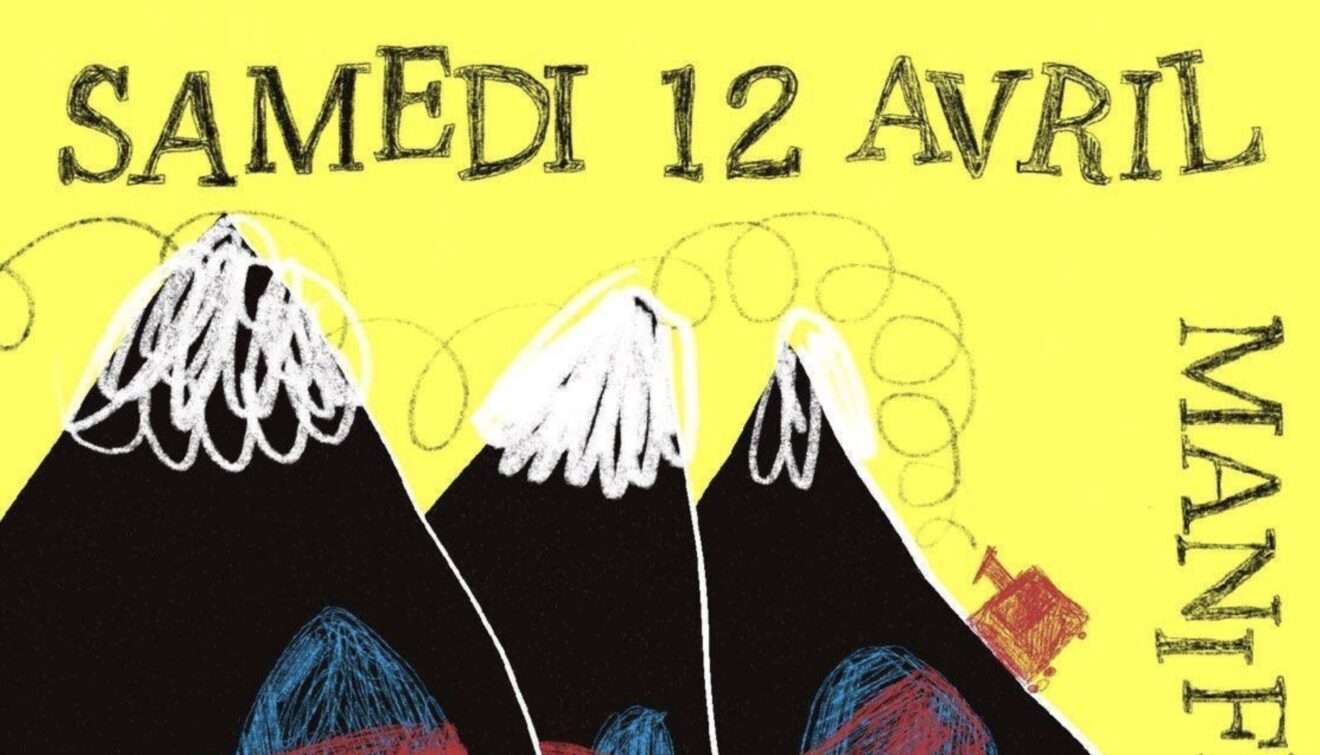 Extrait de l'affiche de la manifestation di 12 avril 2025 à Chambéry contre le Lyon-Turin