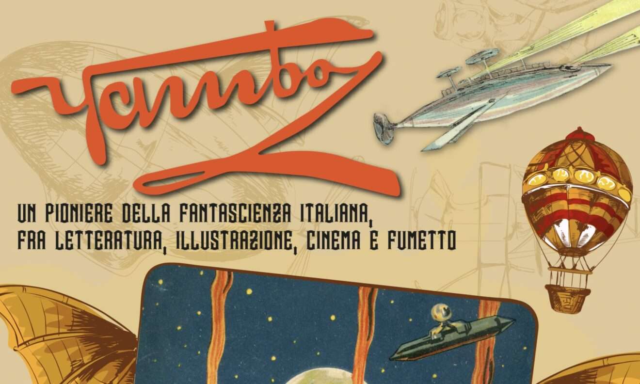 Un estratto dalla locandina della mostra su Yambo, al Museo del fantastico e della fantascienza di Torino