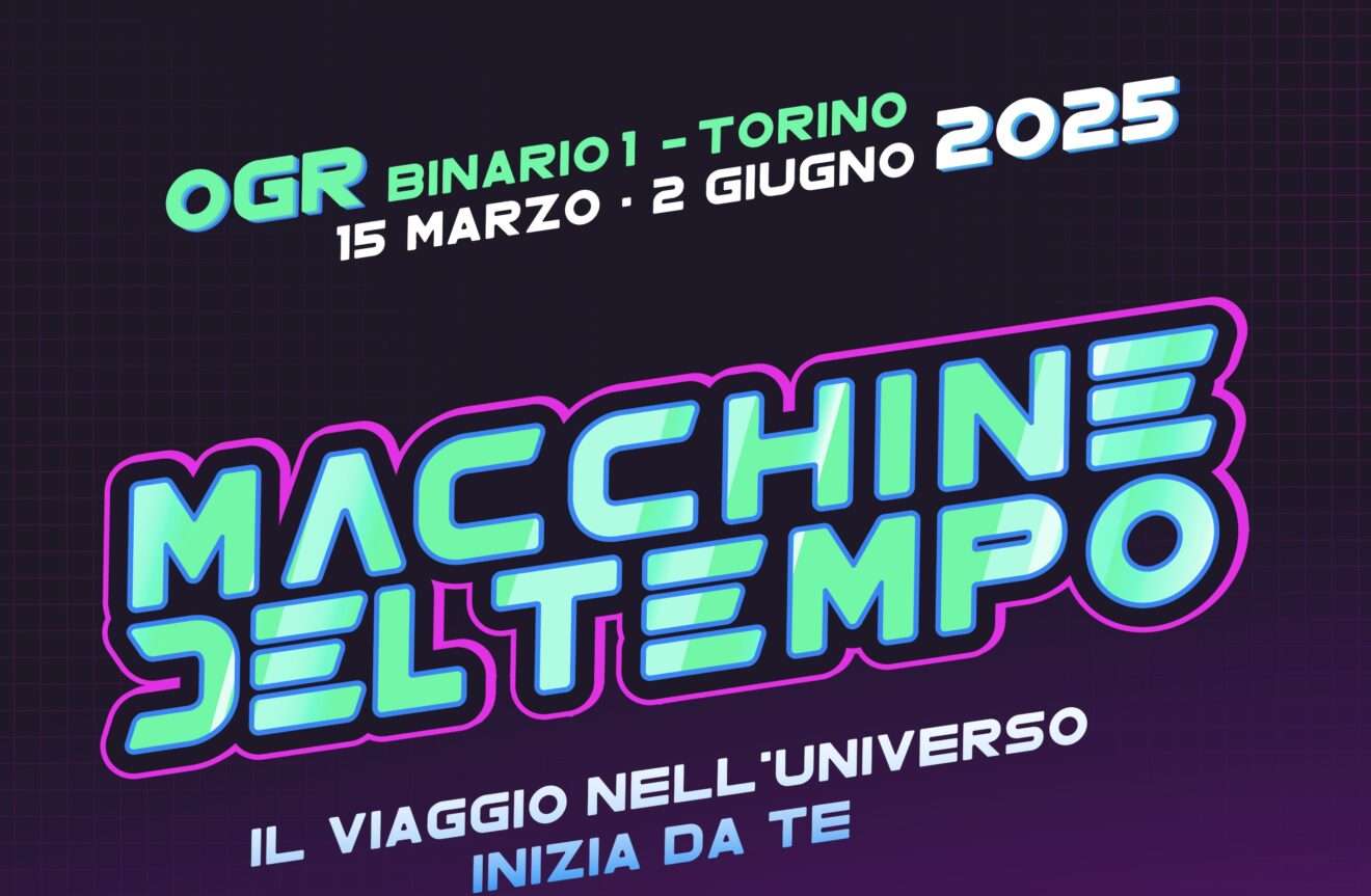 Macchine del tempo a Torino, affiche