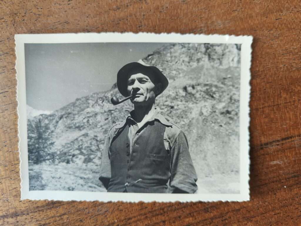 Dolfe, in un ritratto del dopoguerra (c) Famiglia Rosset