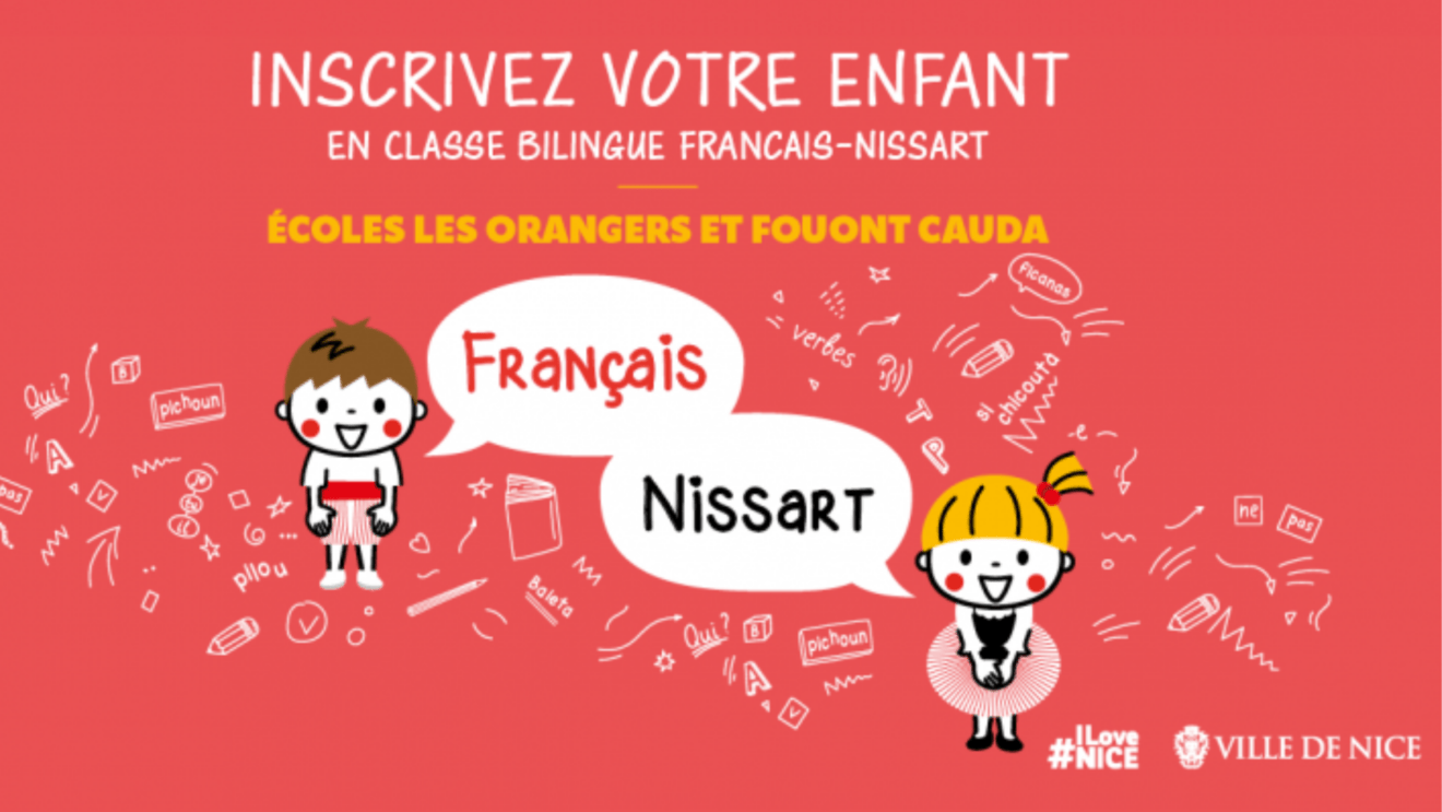 Ecole de Nissart a Nizza, affiche