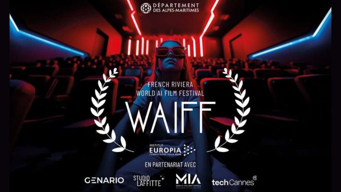 Festival del cinema con IA, Nizza; Festival du cinéma en IA, Nice (c) Département des Alpes-Maritimes