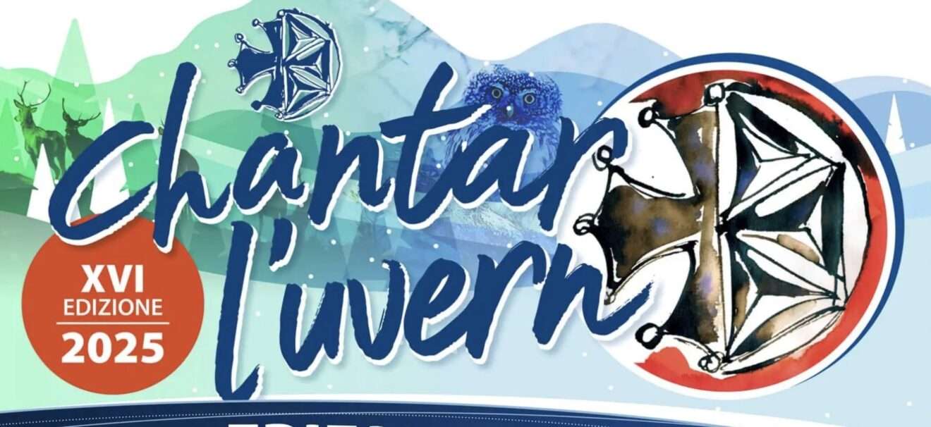 Il titolo della locandina dei dodici eventi in Alta Val di Susa sul francoprovenzale