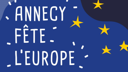 Annecy Fête de l'Europe Festa dell'Europa, affiche 2025
