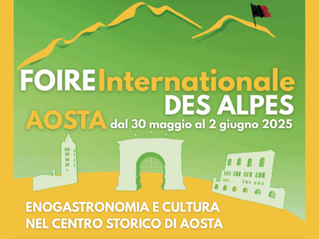 La Foire internationale des Alpes à Aoste, flyer