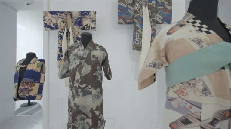 Una delle sale dell'esposizione Haori, al MAO di Torino - Made in Japan (c) Fondazione Torino Musei
