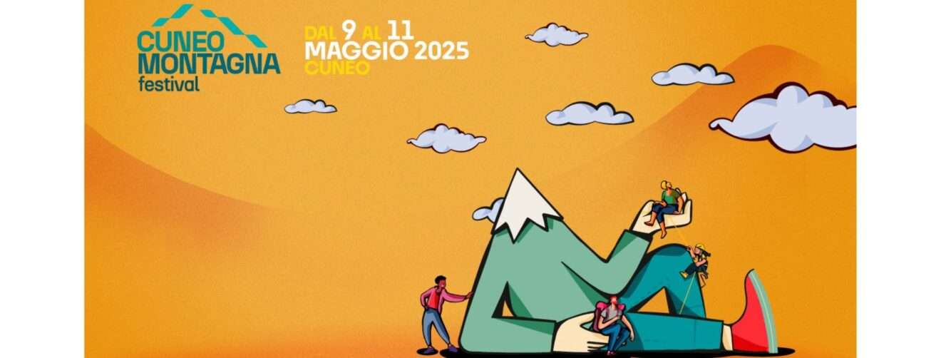 Festival della Montagna a Cuneo 2025 : Festival de la montagne, affiche