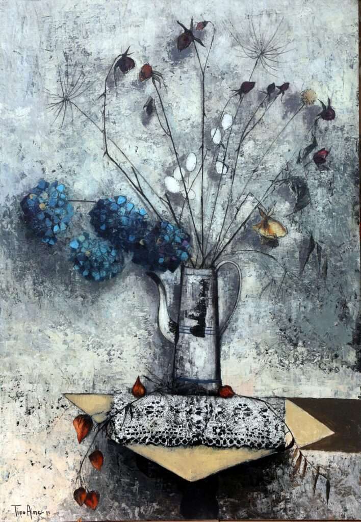 Fiori secchi, di tino aime (1985) (c) associazione tino aime per gentile concessione