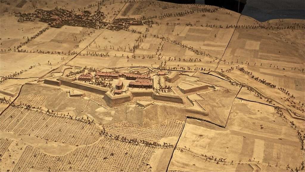 Fort Barraux en 1693, plan relief (c) cc by sa 4 0 martin leveneur wikimedia commons