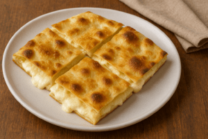 La Focaccia al formaggio di Recco, La Focaccia au fromage de Recco