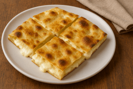 La Focaccia al formaggio di Recco, La Focaccia au fromage de Recco