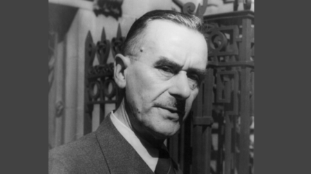 Thomas Mann, autore de “La montagna incantata”; Thomas Mann, auteur de « La montagne magique » (c) Public domain, Carl van Vechten, Wikimedia Commons