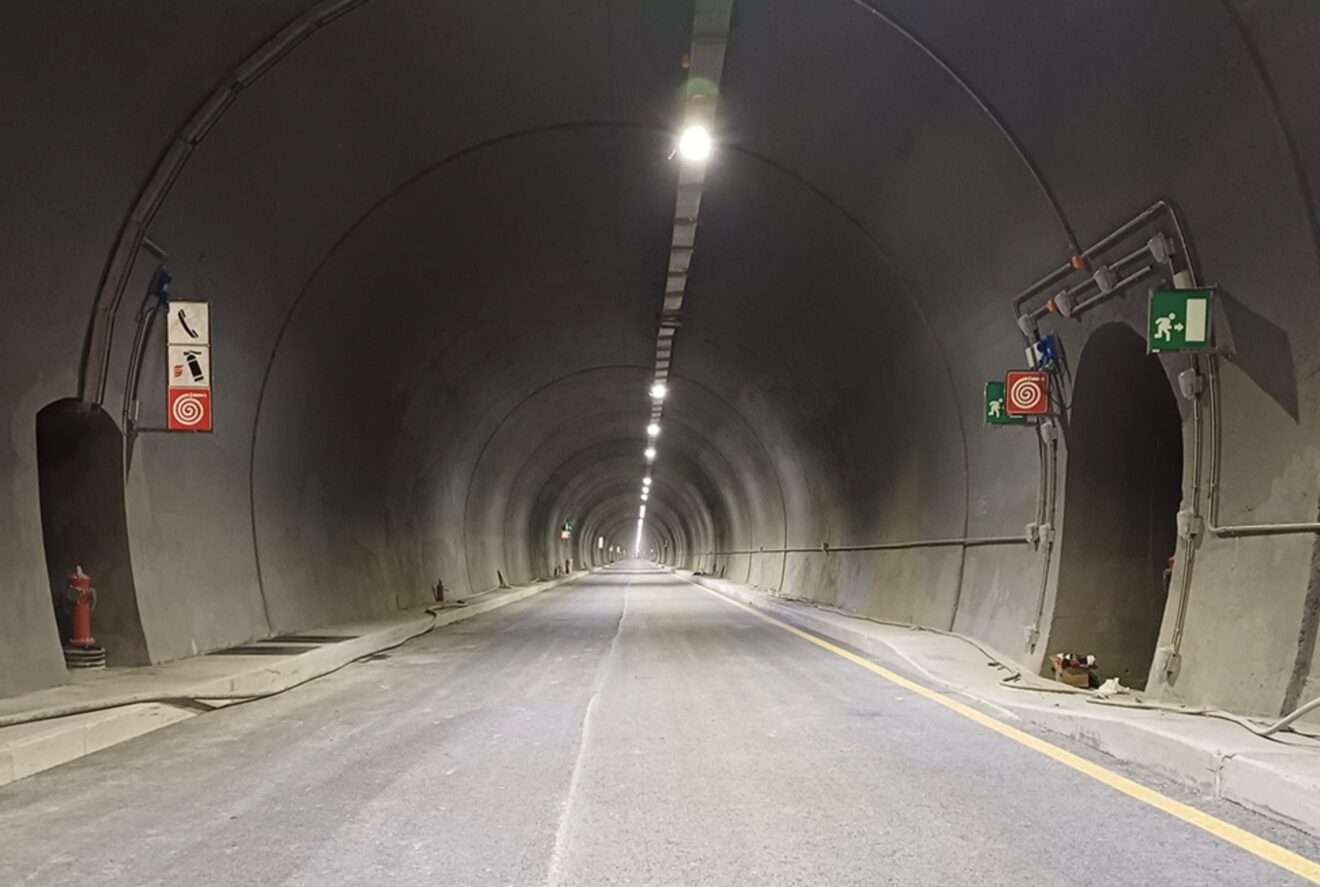 Il tunnel di Tenda in completamento, come annunciano i ministri Tabarot e Salvini (c) ANAS