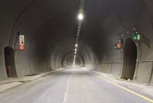 Il tunnel di Tenda in completamento, come annunciano i ministri Tabarot e Salvini (c) ANAS