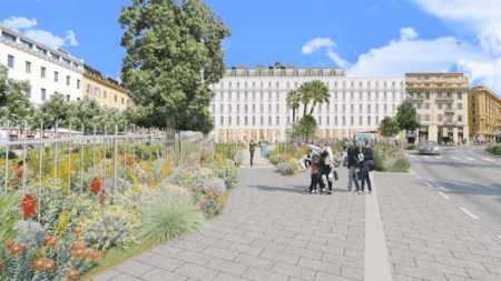 Le jardin d'armenie à nice (c) ville de nice città di nizza