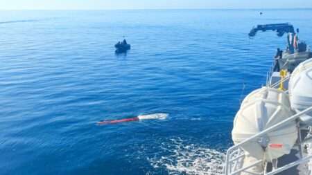 L'esercitazione nei pressi della base aeronavale di Hyères nel 2024, azione su contatto (c) Ministero della difesa