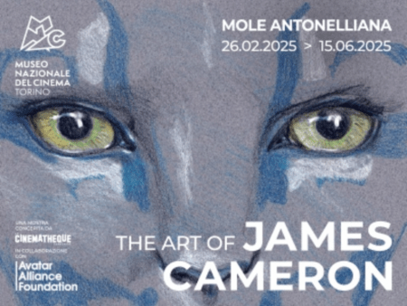Locandina della mostra di james cameron a torino