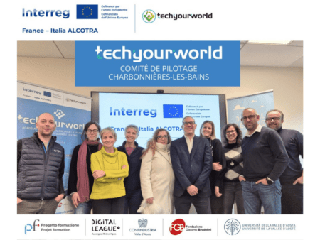 TechYourWorld, la rencontre à Charbonnières-les-Bains le 11 décembre 2024 (c) Université de la Vallée d'Aoste