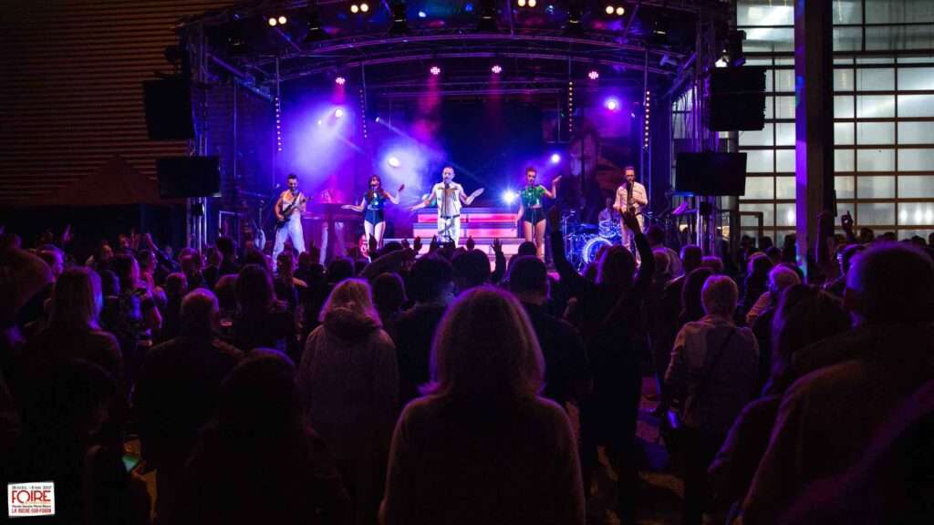 Un concert à la foire internationale 2025 de rocheexpo (c) ltvprod rochexpo