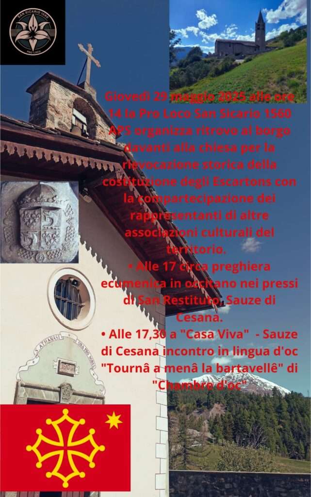 Locandina escartons 29 maggio