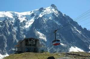À l'Aiguille du Midi (c) CC BY-SA Calips Wikimedia Commons