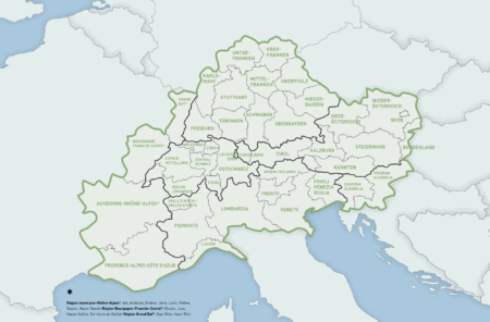 Alpine Space Map (c) Interreg Alpine Space