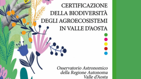 Certificazione biodiversità Valle d'Aosta - Certification biodiversité Vallée d'Aoste, flyer