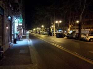 Corso Rosselli a Torino è stata interessata dal blackout /Corso Rosselli a été interessée par les pannes (c) CC Y-SA 3_0 Adirricor Wikimedia Commons