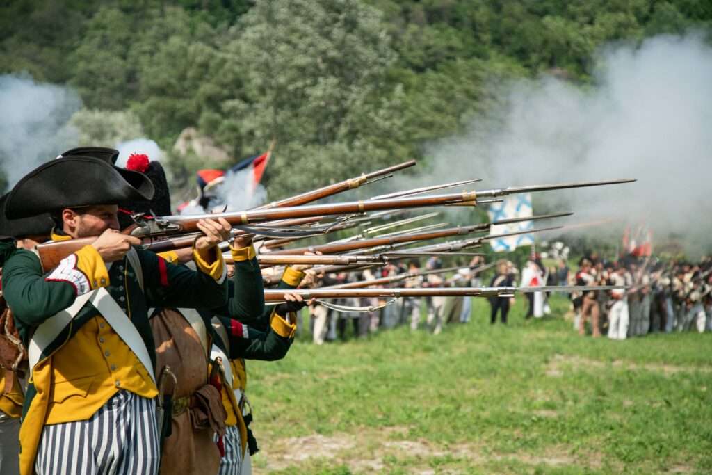Fucilieri e costumi (c) Associazione Forte di Bard