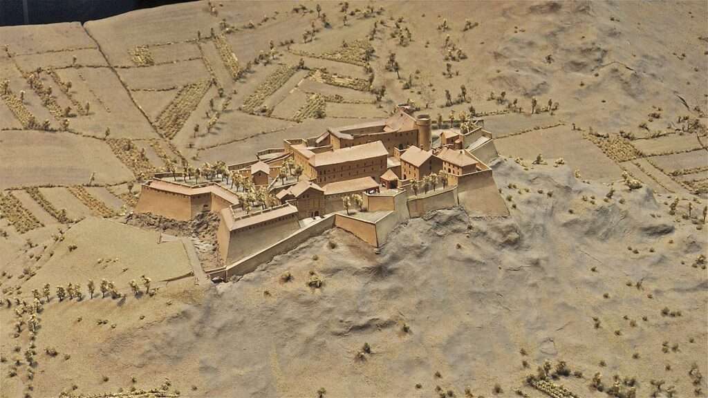 Fort d'exilles, le plan relief dans son état de 1695 (c) cc by sa 3 0 martin leveneur wikimedia commons