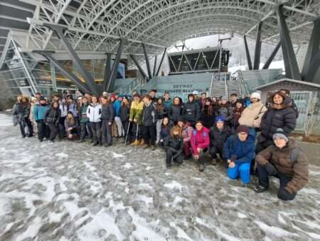 Gli studenti valdostani alla scoperta delle Alpi, Les élèves valdôtains à la découverte des Alpes (c) Ufficio stampa Regione VdA