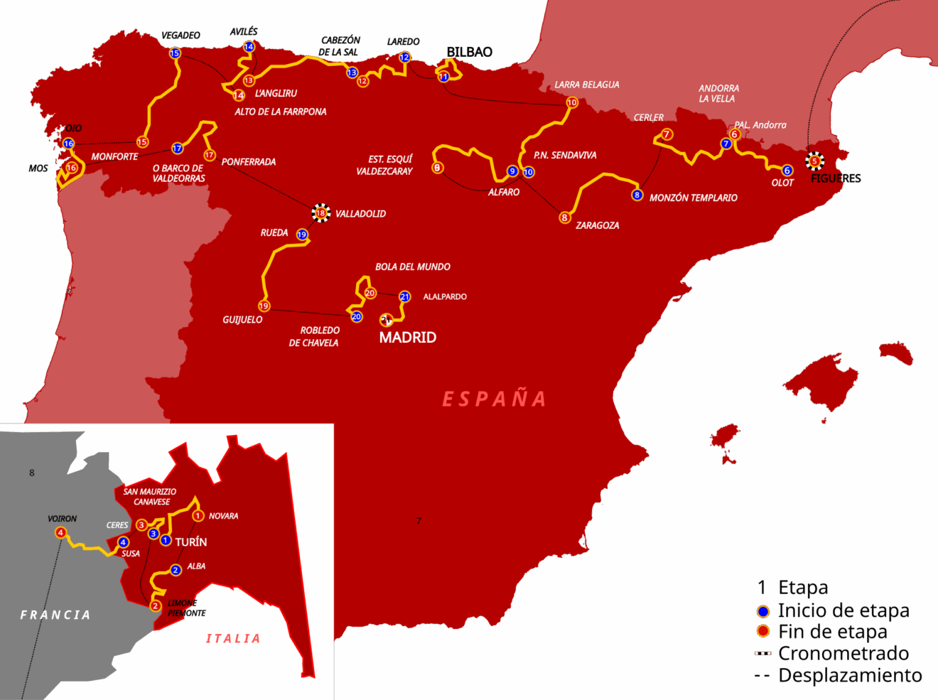La Vuelta 2025 nelle Nostre Alpi, La Vuelta 2025 dans Nos Alpes (c) CC0 1.0, NACLE, Wikimedia Commons