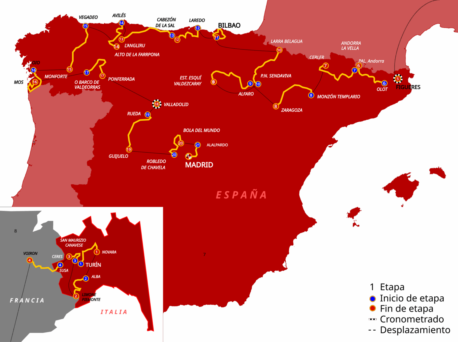 La Vuelta 2025 nelle Nostre Alpi, La Vuelta 2025 dans Nos Alpes (c) CC0 1.0, NACLE, Wikimedia Commons