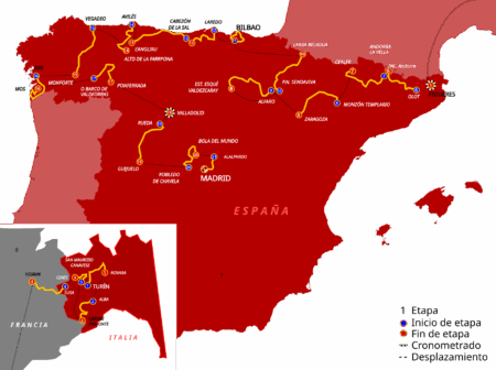 La Vuelta 2025 nelle Nostre Alpi, La Vuelta 2025 dans Nos Alpes (c) CC0 1.0, NACLE, Wikimedia Commons