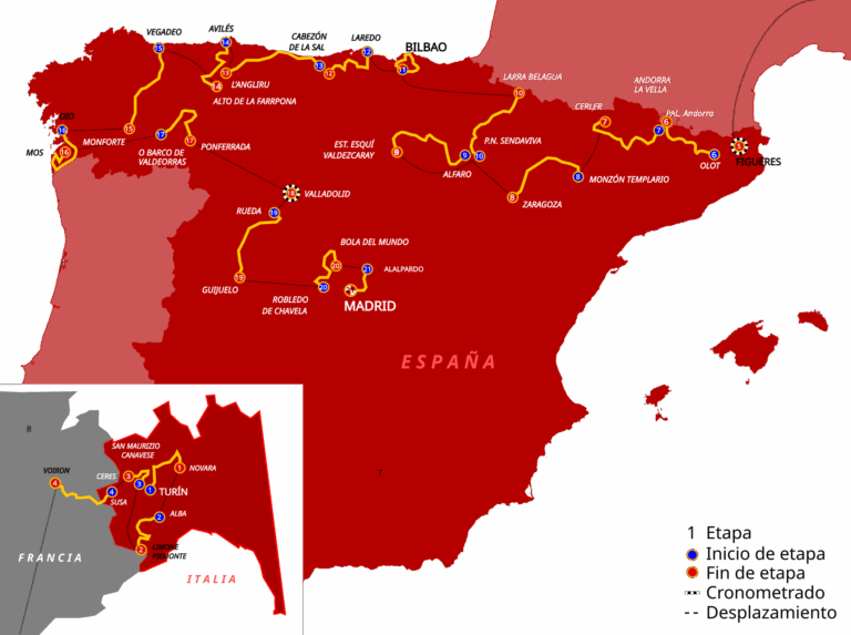 La Vuelta 2025 nelle Nostre Alpi, La Vuelta 2025 dans Nos Alpes (c) CC0 1.0, NACLE, Wikimedia Commons