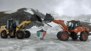 Il colle dell'Agnello riaperto sul versante italiano dall'11 giugno 2025 (c) Provincia di Cuneo