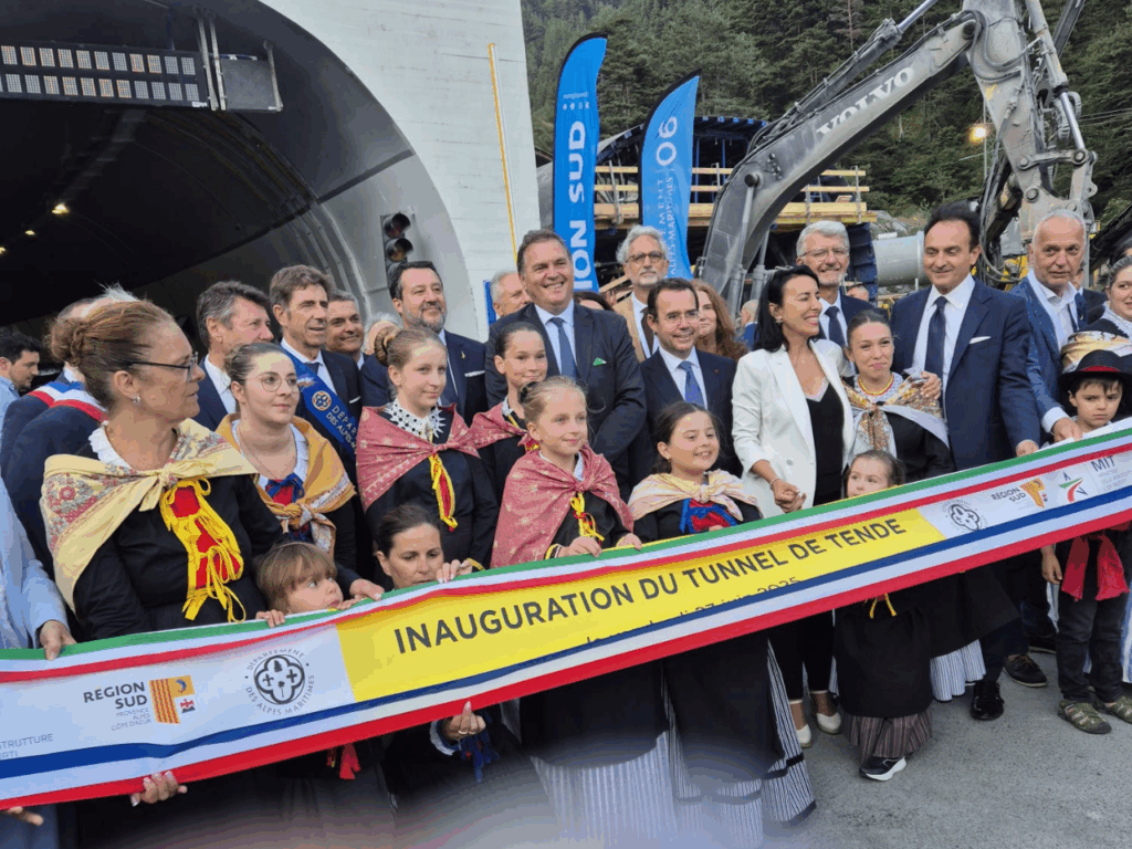 Inauguration du tunnel de tende (c) nos alpes