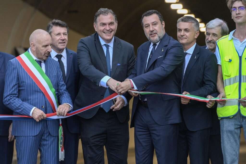 Inauguration du tunnel de tende (c) ministero delle infrastrutture e dei trasporti