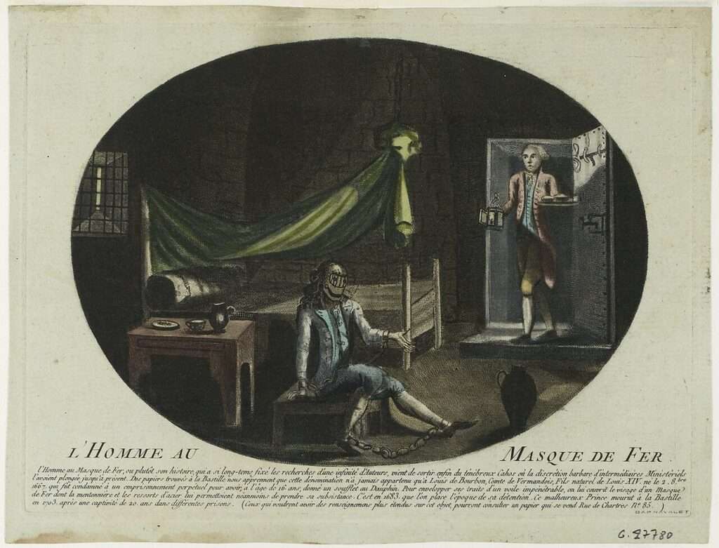 L'homme au masque de fer (c) cc 1 0 public domain wikimedia commons