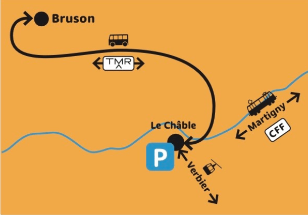 Carte de Bruson pour le Palp festival