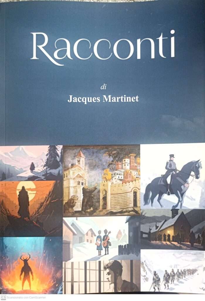 La copertina del libro di jacques martinet, racconti